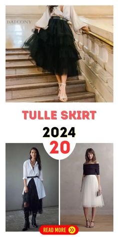 Discover the charm of tulle skirts with our style guide, featuring chic outfits for all events. From a casual coffee run in a pastel tulle skirt paired with comfy sneakers to a formal affair in a black tulle masterpiece, find inspiration for every season. Embrace winter's chill with layered tulle and sweaters or step into a summer wedding with airy tulle elegance. Our article offers unique DIY tulle skirt patterns and tips on creating the perfect tulle skirt dress. Long Tulle Skirt Outfit, Tulle Skirt Outfit Winter, Tule Skirt Outfit, Tulle Skirt Outfits, Long Black Tulle Skirt, Black Tulle Skirt Outfit, Tulle Skirt Outfits Casual, Tulle Skirt Fashion, Beige Tulle Skirt