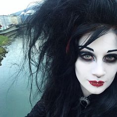 Bat Nest Hair, Its Black Friday, Cold Beauty, Elegant Goth, Gothic Hair, Gothic Hairstyles, Goth Stuff, Goth Model, Goth Hair