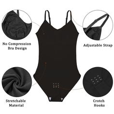 Plus Size Shapewear Bodysuit Women Black Brief | Moon Wood Shapewear Leotard With Built-in Bra, Seamless High Stretch One-piece Bodysuit, High Stretch One-piece Shapewear Bodysuit, Stretch Seamless Push-up Bodysuit, Seamless Push-up Bodysuit For Shapewear, Seamless Push-up Bodysuit Shapewear, Seamless Push-up Shapewear Bodysuit, Seamless One-piece Elastane Bodysuit, Shaping Shapewear Bodysuit