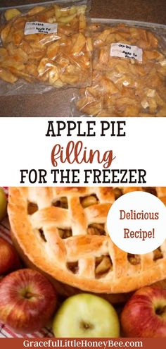 apple pie filling for the freezer delicious recipe