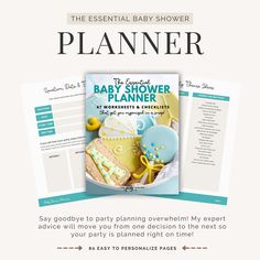 the essential baby shower planner is here