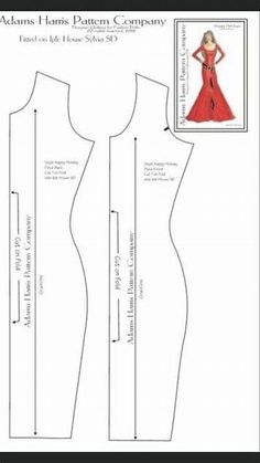 the sewing pattern for this dress is very easy to sew