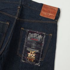 Boasting a fresh batch of ONI’s famous Kiwami denim, this new 640 jean is a slim/tapered offering with ‘hand made’ credentials. The modern shape of the 640 offers a comfortable mid rise which sits on the waist and tapers as it moves down the leg. With traditional hand sewn seams, a close eye has been kept on quality; no less than we would come to expect from this brand. Exposed punch-through rivets have been featured throughout for durability. This beautifully slubby denim weighs in at a comfortable 16oz weight, and has been woven on vintage shuttle looms at a super loose tension to give a perfectly uneven patina. Mr Oishi has treated this rope dyed fabric to a healthy coating of natural indigo, a luxurious process which promises to yield beautiful fades over time. These ‘hand made’ models Oni Denim Jeans, Japan Outfit, Selvedge Denim, Dyed Fabric, Clothing Co, Rivets, Hand Sewn, Hand Sewing, Denim Jeans