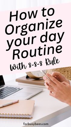 how to organize your day How To Organise Your Study Time, Healthy Day Routine Schedule, Online College Schedule Daily Routines, How To Schedule Your Day Time Management, Womens Daily Routine, How To Make A Daily Routine, How To Make A Daily Schedule, Creating A Schedule Daily Routines, Creating A Routine For Yourself