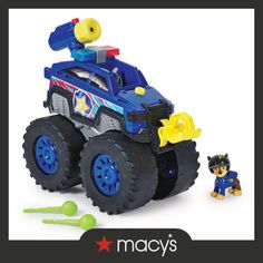 an image of a toy truck with paw patrol on it