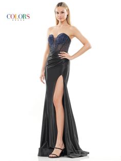 The fabric in this Colors Dress style Hot Fix Stone with Matallic Jersey Metallic Prom Dress, Metallic Prom Dresses, Colors Dress, Prom Dresses Long Mermaid, Mermaid Evening Gown, Royal Colors, Corset Dress Prom, Plus Size Party Dresses, Sweetheart Prom Dress