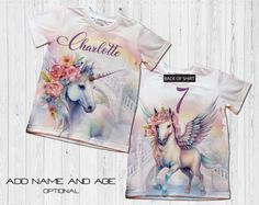 Magical Birthday Unicorn T-Shirt/Fantasy Unicorn Shirt/Unicorn Party/Unicorn Birthday/Unicorn Castle/Personalized Unicorn/Unicorn Shirt Unicorn Castle, Fantasy Unicorn, Magical Birthday, Cute Blankets