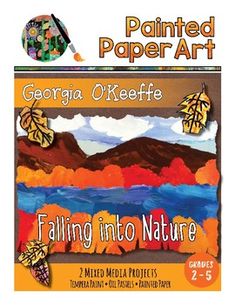 an image of painting paper art fall into nature