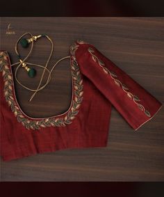 Simple Aari Work Blouse Design, Simple Aari Work Blouse, Ikat Blouse Designs, Simple Aari Work, Aari Work Blouse Design, Blue Blouse Designs, Jump Suits, Traditional Blouse Designs, New Saree Blouse Designs