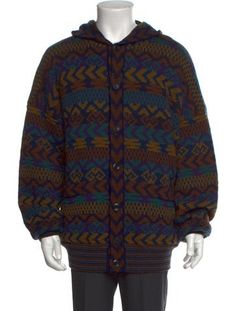 Missoni Wool CardiganBluePrintedLong Sleeve with Mock NeckFit: Sweaters by Missoni typically fit true to size. Casual Outerwear With Fair Isle Pattern, Casual Fair Isle Pattern Outerwear For Layering, Casual Fair Isle Outerwear For Layering, Casual Long Sleeve Cardigan With Fair Isle Pattern, Casual Wool Cardigan With Fair Isle Pattern, Classic Fall Outerwear With Fair Isle Pattern, Classic Fair Isle Pattern Outerwear For Fall, Classic Fair Isle Outerwear For Fall, Casual Multicolor Wool Cardigan