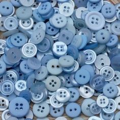 Vintage Blue Aesthetic, Blue Vintage Aesthetic, Buttons Aesthetic, Blue Aesthetic Vintage, Button Aesthetic, Periwinkle Aesthetic, Blue White Aesthetic, Probiotic Yogurt, Everything Is Blue