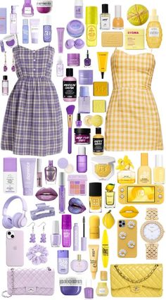 Purple Vs Yellow Outfit | ShopLook Soft Pastel Outfits, Sporty Style Outfits, Cozy Sweaters Outfits, Freshman Outfits, Circle Skirt Outfits, Rose Gold Clothes, Y2k Fashion Aesthetic, Purple Scrunchie, High Fashion Trends