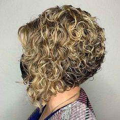 Short Curly Bob Haircuts, Short Curly Bob Haircut, Curly Stacked Bobs, Curly Bob Haircuts, Stacked Haircuts, Stacked Bobs, Stacked Bob Hairstyles