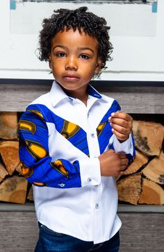 African Shirts For Boys, Man African Fashion Shirts, Ankara For Boys, Boys African Outfits, Ankara Styles For Kids Boys, Ankara Styles For Boys, African Wear For Kids Boys, Kids African Wear, Boys Ankara Outfits