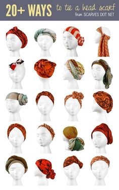 Tie A Head Scarf, Scarf Knots, Makeup Tip, Head Scarves, Turban Style, Hair Wraps, Scarf Tying