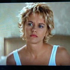 Sharon Stone Short Hair, Megan Ryan, Wavy Shag, Tan Skin Blonde Hair, Easy Short Haircuts