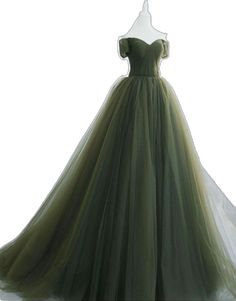 Green Gown With Sweetheart Neckline, Green Tulle Dress With Sweep Train, Green Tulle Dress With Sweetheart Neckline, Green Dresses With Long Train, Green Dress With Long Train, Green Long Prom Dress, Green Formal Dress, Green Formal Dresses, Custom Size Dresses