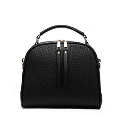 Women Black Zig Zag Quilted Faux-Leather Handbag with Dual Compartment - Leather Skin Shop Black Quilted Leather Bag, Black Quilted Top Handle Bag, Black Quilted Top Handle Shoulder Bag, Black Quilted Shoulder Bag, Black Quilted Shoulder Bag With Double Handle, Trendy Quilted Leather Shoulder Bag, Trendy Quilted Leather Bag, Chic Quilted Satchel Bag, Trendy Quilted Satchel Bag