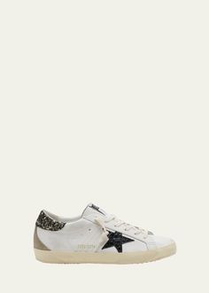 Golden Goose Superstar Mixed Leather Low-Top Sneakers Black Golden Goose, Knitted Swimsuit, Golden Goose Superstar, Snow Wear, Golden Goose Deluxe Brand, Backpack Travel Bag, Cross Bag, Walker Boots, Golden Goose