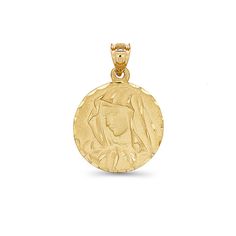 14k solid gold virgin mary medallion. religious pendant. measures 3/4 by 1… Gold Virgin Mary Medallion Charm, Gold Virgin Mary Medallion, Gold Medallion With Virgin Mary, 14k Gold Miraculous Medal Jewelry, Clock Tattoo Design, Body Decor, Mary Margaret, Dremel Projects, Fendi Handbag