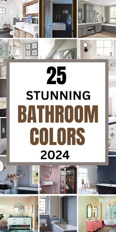 the top 25 stunning bathroom colors for 2014