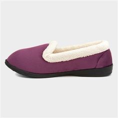 Purple Slippers, Shoe Zone, Best Slippers, Cosy Night In, Shoe Care, Womens Heels, Womens Slippers, Moccasins, Fitness Fashion