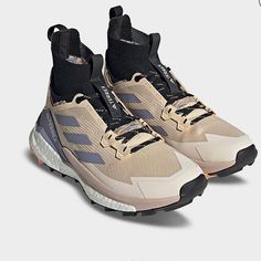 Women's Adidas Terrex Free Hiker 2.0 Hiking Shoes - Us 8.5 / Acid Orange / Sand Strata / Silver Viole Worn Once Comes With Box Adidas Magmur Runner, Adidas Magmur, Adidas Hiking Shoes, Hiker Shoes, Adidas Terrex Free Hiker, Adidas Ultraboost 19, Tan Sneakers, Adidas Response, Adidas Primeknit