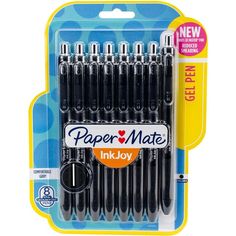 the pack of 12 inkjoy pens is in its packaging