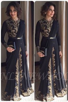 Desi Prom, Black Long Sleeve Prom Dress, Evening Dresses Lace, Muslim Evening Dresses, Bipasha Basu, Lace Dress With Sleeves