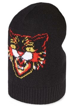 NEW GUCCI CURRENT BLACK SOFT LANA WOOL "ANGRY CAT" BEANIE HAT 58/MEDIUM DESCRIPTION NEW WITH TAG GUCCI CURRENT BEANIE HAT. 100% AUTHENTICITY GUARANTEED. MADE IN ITALY. LUXURIOUS QUALITY SUPER SOFT THICK KNIT  TEXTURE HAT IN BLACK COLOR WITH ANGRY CAT PRINT. 100%. LANA WOOL. SIZE 58, US MEDIUM. LOTS OF STRETCH FOR A GREAT FIT. PAYMENT PayPal preferred. We accept online payments (credit cards) through PayPal only. When shipments send to New York we collect New York sales tax. SHIPPING Internationa Gucci Wool Hat, Gucci Beanie, Gucci Bucket Hat, Wool Hat Men, Baseball Monogram, Cat Beanie, Gucci Hat, Angry Cat, Black Baseball Cap