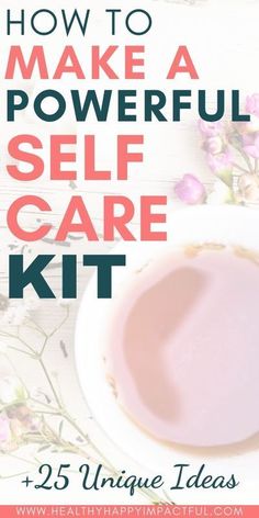 Self Care Kit Ideas, Self Care Aesthetic Ideas, Diy Self Care, Checklist Self Care, Self Care Aesthetic, Self Care Kit, Wellness Kit, Care Basket, Self Care Checklist