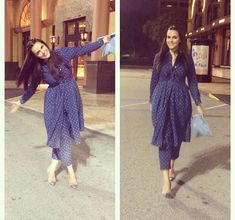 Neha Dhupia Outfits, Neha Dhupia, Simple Kurta Designs, Cotton Kurti Designs, Stylish Summer Outfits, Kurti Designs Party Wear, Suit Design, Simple Pakistani Dresses