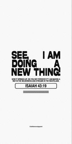 an advertisement for the new book see i am new thing, which is printed in black and