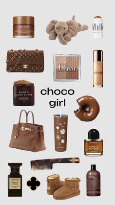 Wishlist Moodboard, Choco Girl, Aesthetic Wishlist, Brunette Aesthetic, Moodboard Inspo, Matte Bronzer