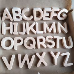 the letters and numbers are made out of plastic