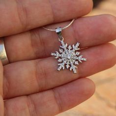 Check out this item in my Etsy shop https://www.etsy.com/listing/639957306/silver-snowflake-necklace-zircon Necklace Snowflake, Snowflake Jewelry, Birthday Necklace Gift, Snowflake Necklace, Sweet Jewelry, Zircon Necklace, Snowflake Pendant, Christmas Necklace, Detailed Necklace