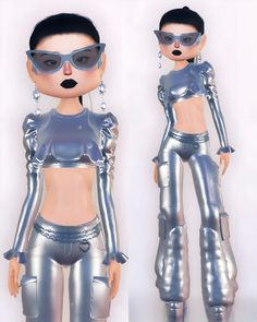 an image of a woman wearing futuristic clothing