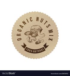 the label for organic nuts milk