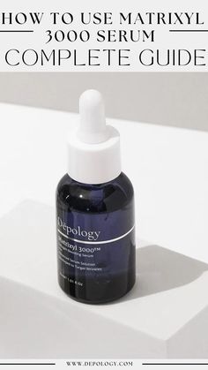 We've put together a complete guide on implementing Depology's Matrixyl 3000 Collagen Boosting Serum in your skincare routine, including all of the dos and don'ts you may be unaware of. But first, consider why you need this incredible and effective solution in your skincare routine to treat your skin concerns. Matrixyl 3000 Benefits, Serum Benefits, Matrixyl 3000, Anti Aging Secrets, Collagen Serum, Peptide Serum, Healthy Liver, Skin Routine, Daily Skin Care Routine