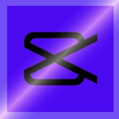 a purple and black square sign with the letter s in it's diagonal shape