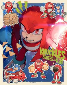 an image of knuckles's series poster