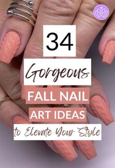 Explore the best fall nails ideas for 2022 including fall nail designs to best fall nail colors. Here you will find cute to elegant fall nail Best Fall Nail Colors, Best Fall Nails, Fall Nail Art Ideas, Fall Nails Ideas, Elegant Minimalism, Elegant Fall, Get Nails, Nail Health