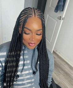 Fulani Braid, Lemonade Braids Hairstyles, Twisted Hair, Short Box Braids Hairstyles, Braided Hairstyles For Black Women Cornrows, A Hairstyle, Braids Styles, Quick Natural Hair Styles