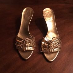 In Gently Used Condition! Gucci Sandals, Shoes Gucci, Gucci Shoes, Shoes Women Heels, Sandals Heels, Shoes Heels, Size 7, Gucci, Women Shoes