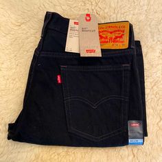 Nwt Levi’s 517 Bootcut 34 X 30 Black Mens Denim. New With Tags. Levi's Black Bottoms With Pockets, Black Selvedge Denim Bottoms, Levi's Black Cotton Outerwear, Levi's Black Straight Leg Jeans, Levi's Black Short Sleeve T-shirt, Levi’s Ribcage Jeans Black, Levi's Black Casual T-shirt, Levi's Black Cotton Jeans, Mens Bootcut Jeans