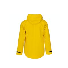 Reflective Rainjacket by Paikka Yellow Weatherproof Raincoat For Outdoor Activities, Weatherproof Yellow Raincoat For Outdoor Activities, Sporty Reflective Outdoor Outerwear, Waterproof Yellow Outerwear For Outdoor Activities, Yellow Waterproof Outerwear For Outdoor Activities, Yellow Waterproof Windbreaker For Outdoor Activities, Waterproof Yellow Windbreaker For Outdoor Activities, Yellow Weatherproof Windbreaker For Outdoor, Yellow Waterproof Outerwear For Outdoor