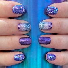 Drop And Give Me Zen Color Street Combo, Color Street Mixed Mani, Colorstreet Combos, Fun Manicure, Mani Ideas, Nail Color Combos, Mixed Mani, Nail Styles, Street Nails