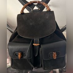 Reposhing This Item I Purchased From @Thebagfather. Loved It, But Ready To Rotate For Something New. Questions? Leave A Comment Below! Bags Vintage, Gucci Bamboo, Gucci Black, Gucci Bags, Vintage Gucci, Leave A Comment, Gucci Bag, Something New, Bag Lady