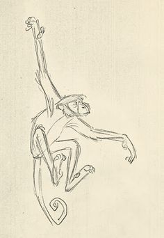 a drawing of a man on a skateboard in the air with his arms outstretched