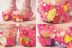 Tea And Cookies, Decora Harajuku, Harajuku Decora, Kawaii Outfits, Diy Shoe, Kawaii Core, Gyaru Fashion